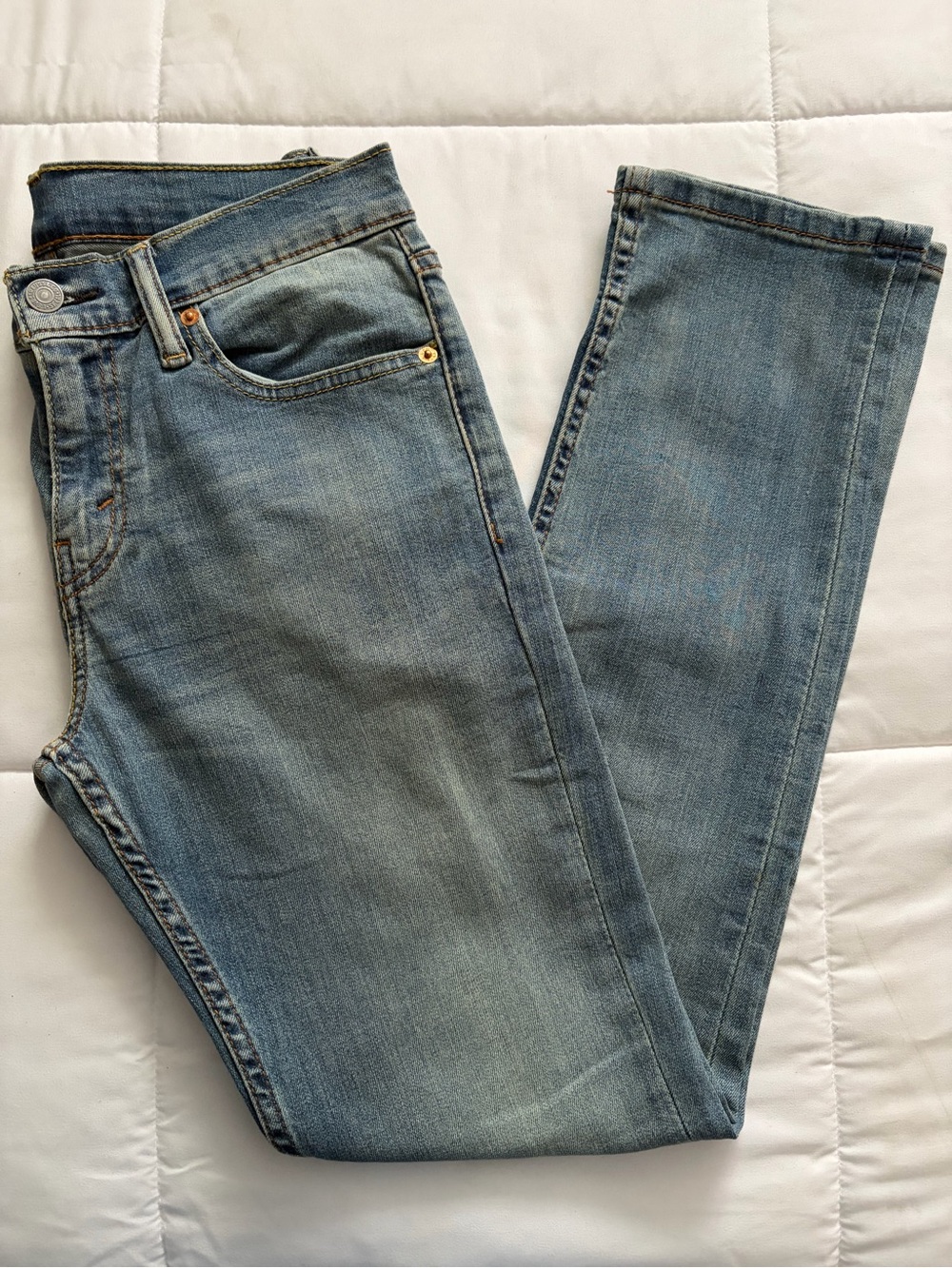 Levi’s Light Blue Boy’s Slim Straight Jeans